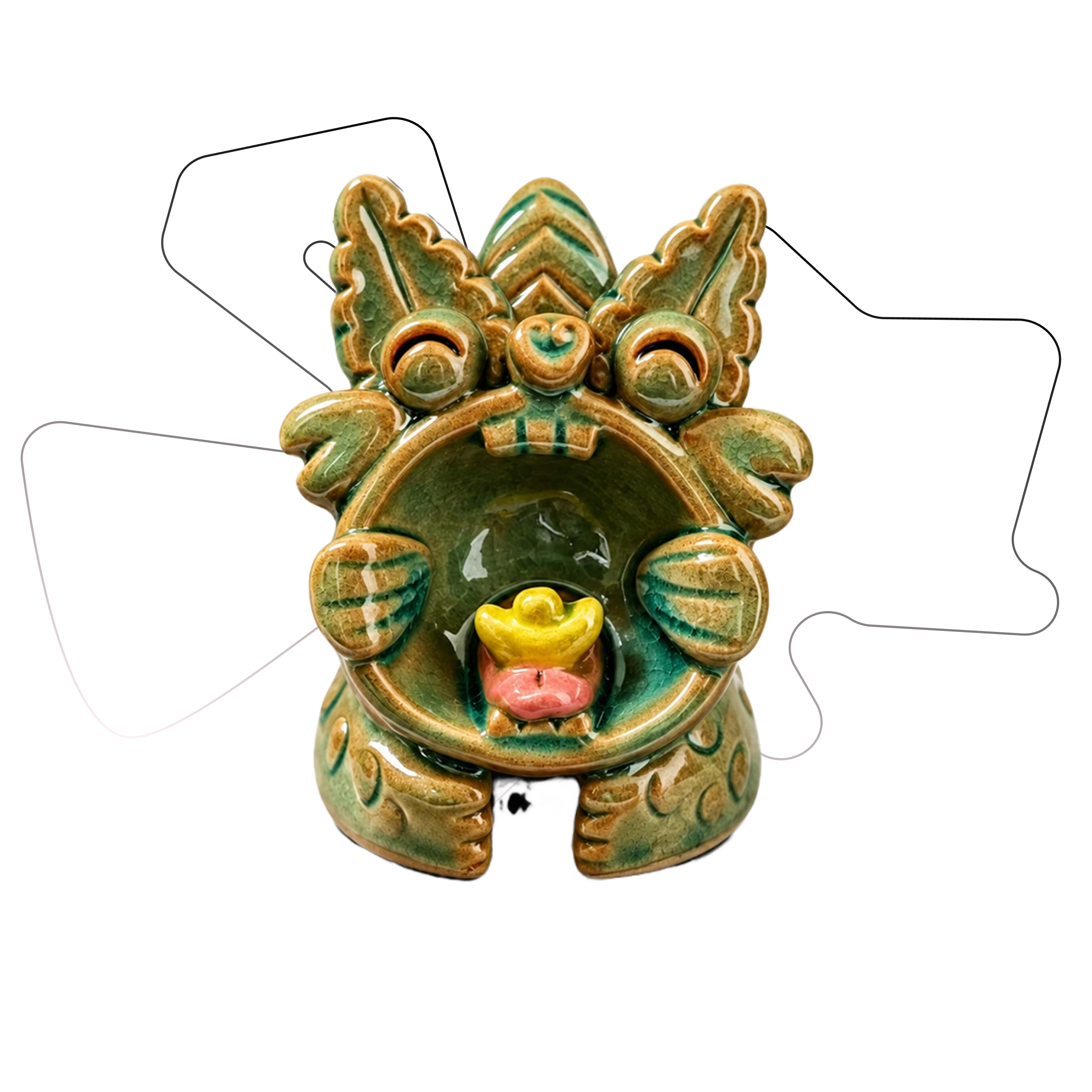 Yunnan Handmade Ceramic Lucky Figurine[PRE-ORDER]